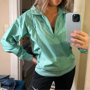 Nike Sportswear Windbreaker Turquoise Size Medium